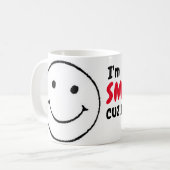 Mug Drôle Psycho Humour Matin café mème (Devant gauche)
