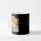 Mug Drôle Pun Chat Omg I Littéralement Chat Même Pour (Devant gauche)