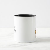 Mug Drôle Pun de poulet | Humour de devis de poulet (Centre)