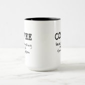 Mug Drôle Punching Frowé Sur Sarcastique (Centre)