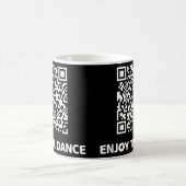 Mug Drôle Qr Trump Danser Code interactif (Centre)