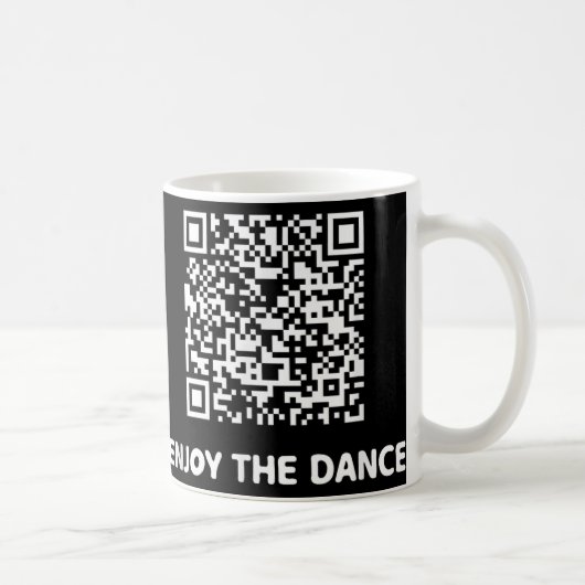 Mug Drôle Qr Trump Danser Code interactif (Droite)