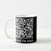 Mug Drôle Qr Trump Danser Code interactif _1 (Gauche)