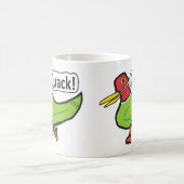 Mug Drôle Quacking de canard (Centre)