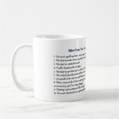 Mug Drôle quand j'étais ton âge, n'importe quel annive (Gauche)
