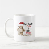 Mug Drôle qui a besoin de Père Noël Mema (Gauche)
