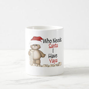 Mug Drôle qui a besoin de Père Noël Yaya