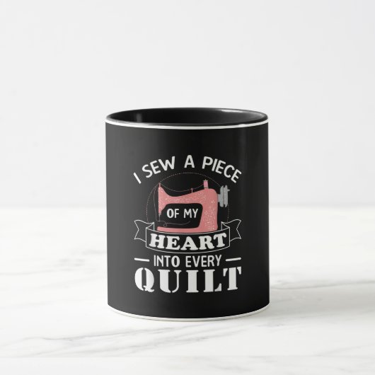 Mug Drôle Quilters Dons (Centre)