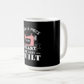 Mug Drôle Quilters Dons (Devant droit)