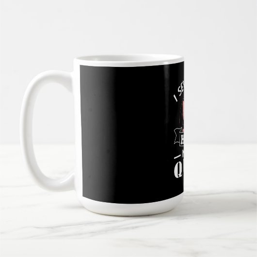 Mug Drôle Quilters Dons (Gauche)