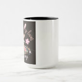 Mug drôle qu'un lapin aime enseigner (Centre)