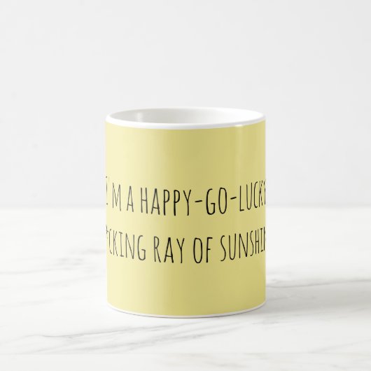 Mug Drôle Ray of Sunshine Cote (Centre)