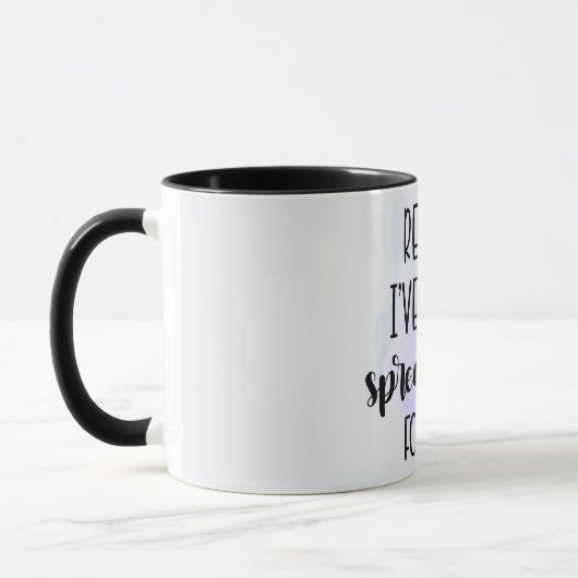 Mug Drôle Relax J'ai une feuille pour ça (Gauche)