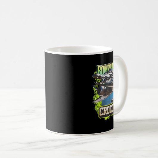 Mug Drôle Reptile Bombardiro Crocodilo Cerveau Rot, St (Devant droit)