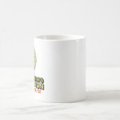 Mug Drôle résolution du Nouvel An - Mangez plus de bei (Centre)