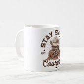 Mug Drôle Reste salée Cowgirl (Devant gauche)