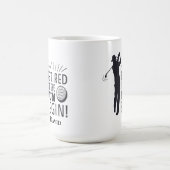 Mug Drôle retraite Golf - Laisser le plaisir commencer (Centre)