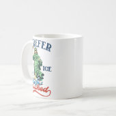 Mug Drôle Rétro J'aime Mon Glaçon Ecrasé Résiste Glaço (Devant gauche)