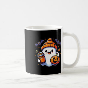 Mug Drôle Retro mignon Halloween Citrouille fantôme Ha