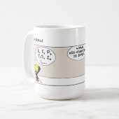 Mug Drôle rétrospectif 20/20 (Devant gauche)