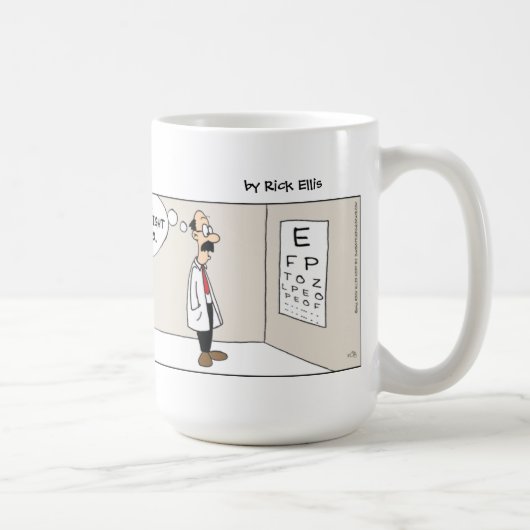 Mug Drôle rétrospectif 20/20 (Droite)