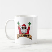 Mug Drôle Rocher N Roll Santa Claus Noël (Gauche)