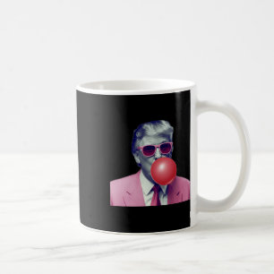 Mug Drôle Rose Donald Trump Bubble Gum Yum Tee 