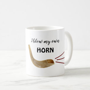 Mug Drôle Rosh Hashanah Shofar Trumpet Citation