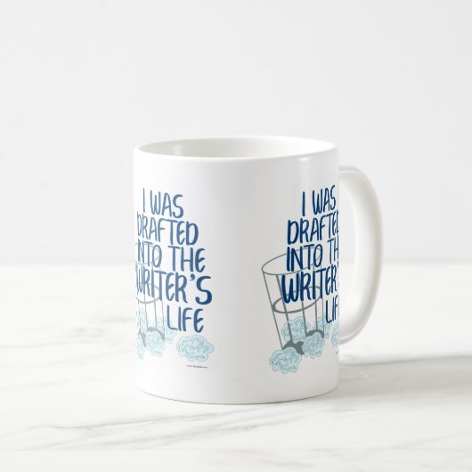Mug Drôle Rough Draft Slogan (Devant droit)