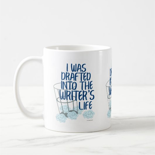 Mug Drôle Rough Draft Slogan (Gauche)