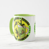 Mug Drôle Saint Patrick's Day Leprechaun Pitcher (Devant gauche)