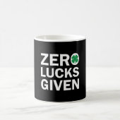Mug Drôle Saint Patrick's Day Zero Lucks Donné (Centre)