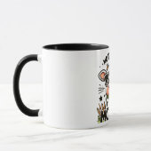 Mug Drôle/Sarcastique animal dire/vache (Gauche)