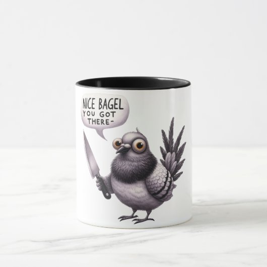 Mug Drôle/Sarcastique Animal Dit/Oiseau (Centre)