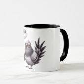 Mug Drôle/Sarcastique Animal Dit/Oiseau (Devant droit)