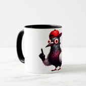 Mug Drôle/Sarcastique Animal Dit/Oiseau (Devant gauche)