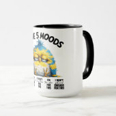 Mug Drôle/Sarcastique Animal Dit/Oiseau (Devant droit)