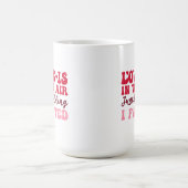 Mug Drôle Sarcastique anti-Valentin dire (Centre)