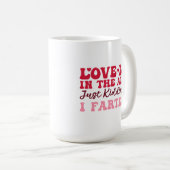 Mug Drôle Sarcastique anti-Valentin dire (Devant droit)