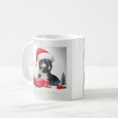 Mug Drôle Sarcastique Chat Santas Casquette Noël (Devant gauche)