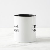 Mug Drôle, sarcastique, citations introverties (Centre)