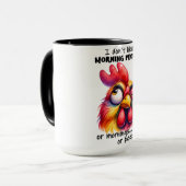 Mug Drôle sarcastique des paroles d'animaux (Devant gauche)