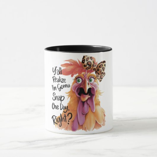 Mug Drôle/Sarcastique Les paroles d'animaux (Centre)