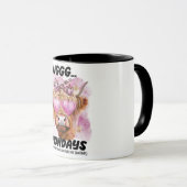 Mug Drôle/Sarcastique Les paroles d'animaux (Devant droit)