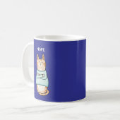 Mug Drôle Sarcastique Orange Chat Nope (Devant gauche)