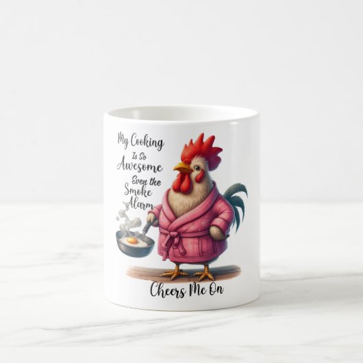 Mug Drôle/Sarcastique Paroles d'animaux/poulet (Centre)