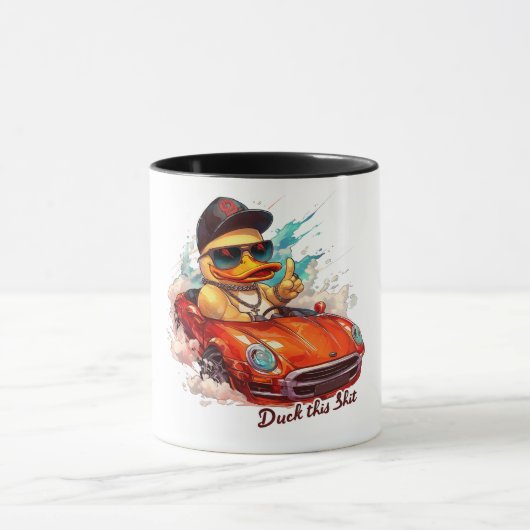 Mug Drôle/Sarcastique Saying Animal/Canard (Centre)