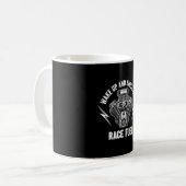 Mug Drôle s'est réveillé et a senti l'essence de cours (Devant gauche)