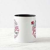 Mug Drôle Si J'avais des Sentiments Saint-Valentin (Centre)
