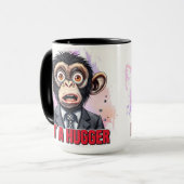 Mug Drôle singe (Devant gauche)